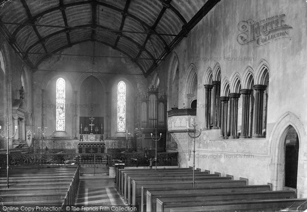 Photo of Beaulieu, The Abbey Church Interior 1908