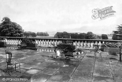 Baron Hill, View From Terrace 1891, Beaumaris