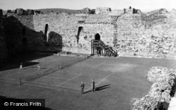 Castle, A Game Of Tennis 1952, Beaumaris