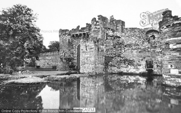 Photo of Beaumaris, Castle And Moat 1930