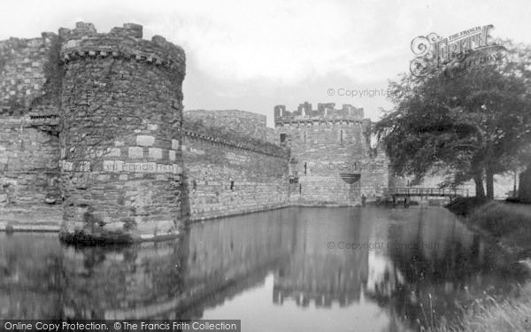 Photo of Beaumaris, Castle And Moat 1933
