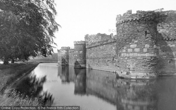 Photo of Beaumaris, Castle And Moat 1933