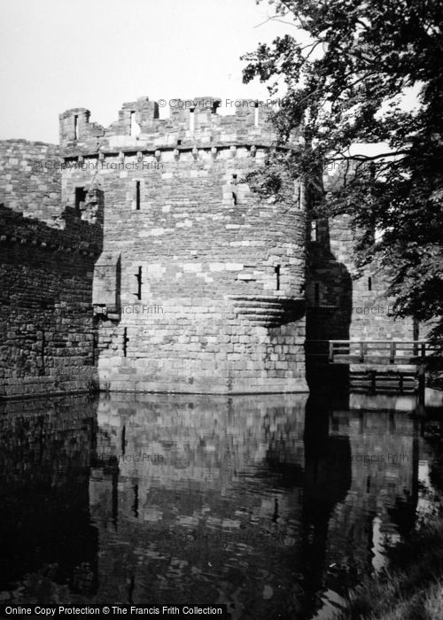 Photo of Beaumaris, Castle And Moat 1952
