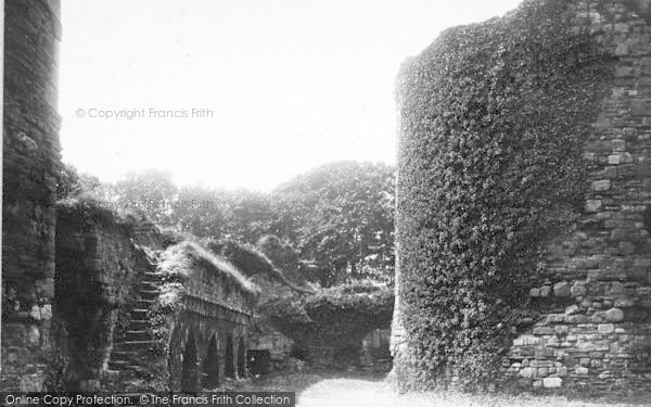 Photo of Beaumaris, Castle, Inner Wall 1890
