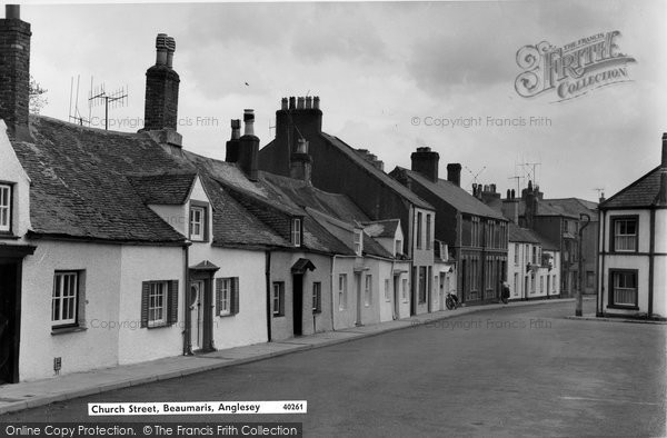 Photo of Beaumaris, Castle Street c.1963