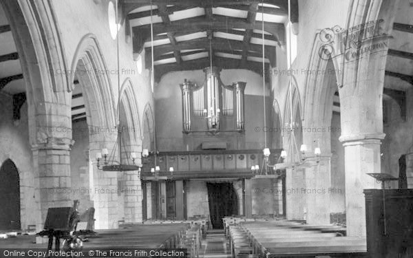 Photo of Beaumaris, Church Interior 1904