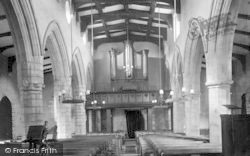 Church Interior 1904, Beaumaris