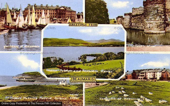 Photo of Beaumaris, Composite c.1960