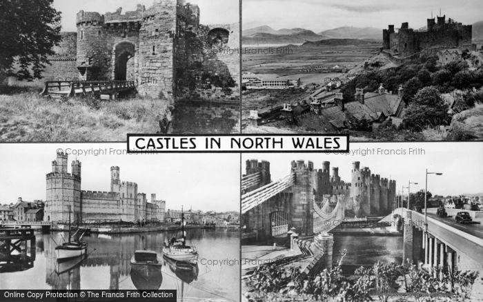 Photo of Beaumaris, Composite, Castles In North Wales c.1955