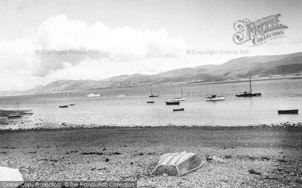 Photo of Beaumaris, Looking Towards Penmaenmawr c.1955
