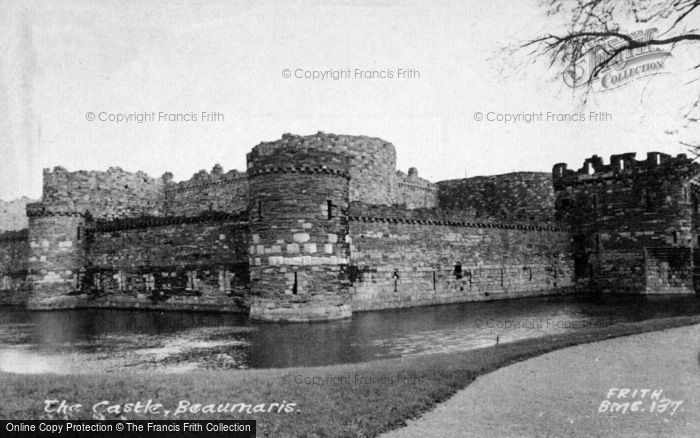 Photo of Beaumaris, The Castle c.1955