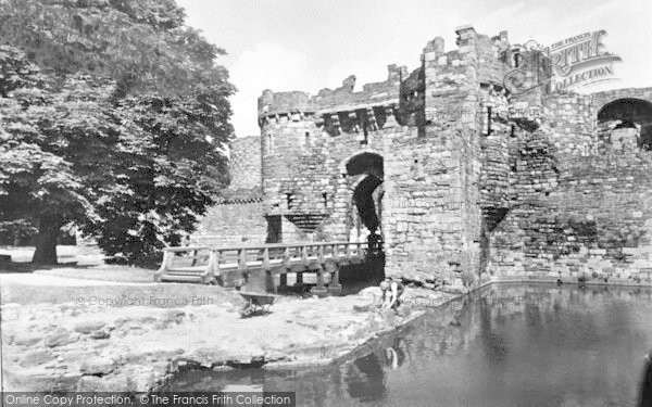 Photo of Beaumaris, The Castle c.1955