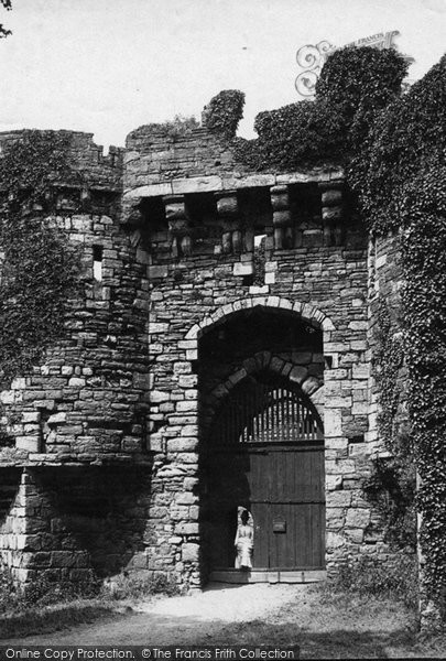 Photo of Beaumaris, The Castle Entrance 1890
