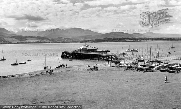 Photo of Beaumaris, The Green And Pier c.1960