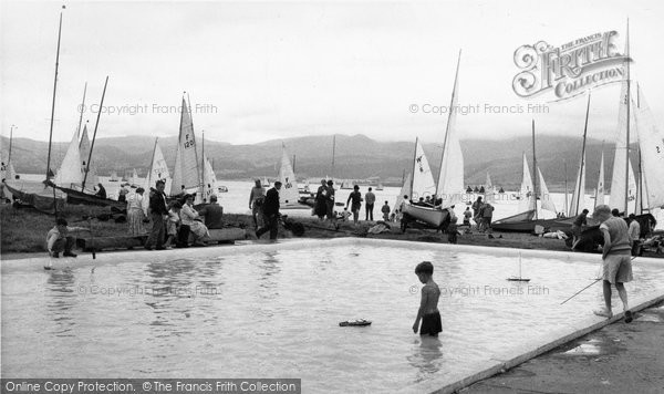 Photo of Beaumaris, The Paddling Pool c.1960