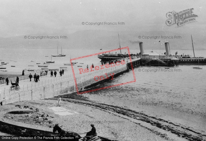 Photo of Beaumaris, The Pier And  Ss Marguerite 1911