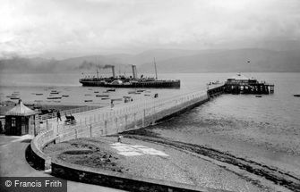Beaumaris, the Pier and SS Marguerite 1911