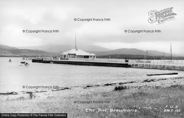Photo of Beaumaris, The Pier c.1955