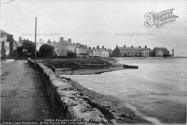 Photo of Beaumaris, West End 1904