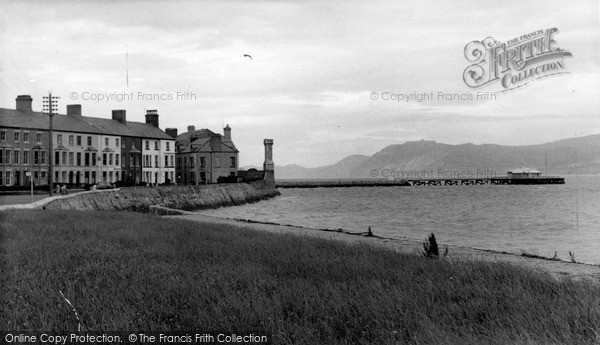 Photo of Beaumaris, West End And Pier c.1955