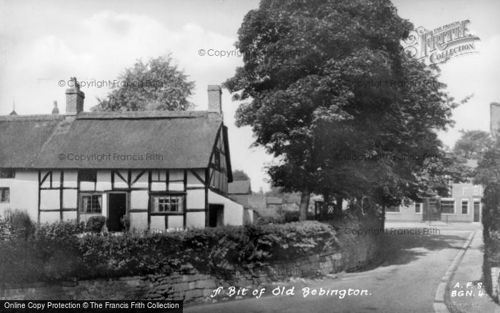 Photo of Bebington, A Bit Of The Old Village c.1936