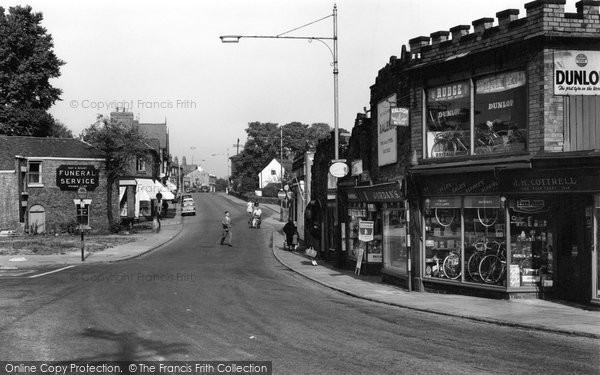 Photo of Bebington, Bebington Road 1959