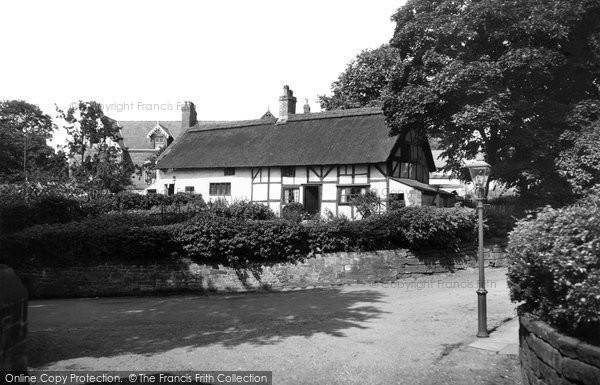Photo of Bebington, The Thatched Cottages 1936
