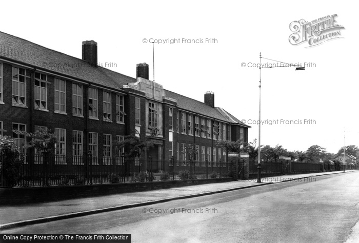 Photo of Bebington, Wirral Grammar School For Girls, Heath Road 1950