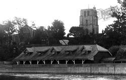 Church From River Waveney 1923, Beccles