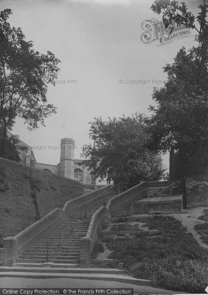 Photo of Beccles, Church Steps 1923