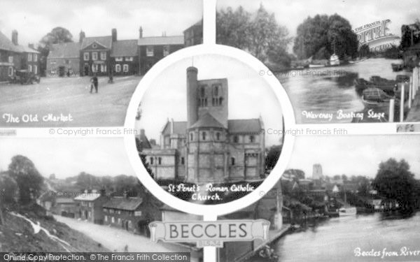 Photo of Beccles, Composite c.1930