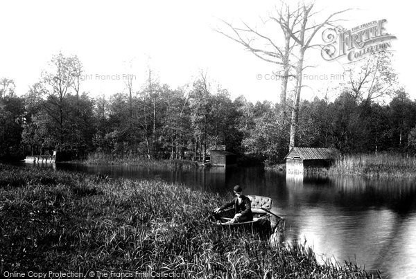 Photo of Beccles, Dunberry Hill Boathouse 1894