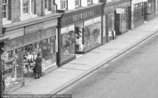 Photo of Beccles, Hepworth's Chain Store c.1955