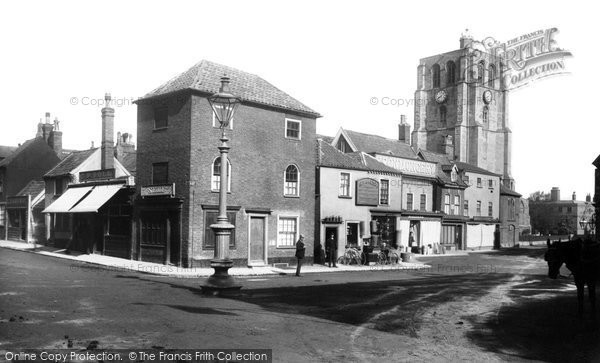 Photo of Beccles, Market Place 1894