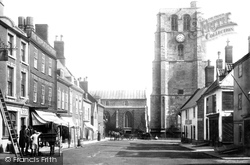 Market Place And St Michael's Church 1894, Beccles