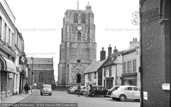 Photo of Beccles, New Market c.1960
