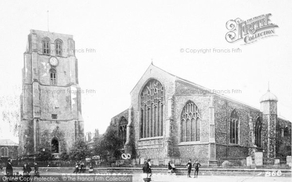 Photo of Beccles, Parish Church c.1910