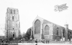 Parish Church c.1910, Beccles