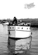 Ready For Mooring, The Quay c.1960, Beccles