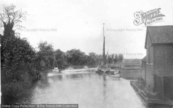 Photo of Beccles, River Waveney c.1926