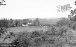 River Waveney From Ballygate c.1950, Beccles
