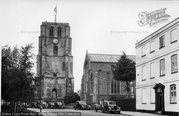 Photo of Beccles, St Michael's Church 1950