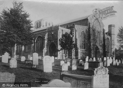 St Michael's Church From The North West 1894, Beccles
