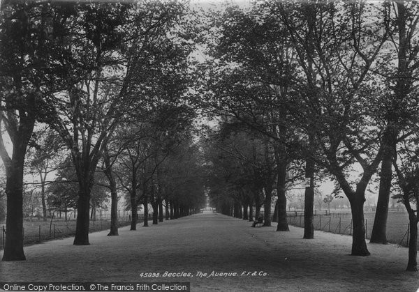 Photo of Beccles, The Avenue 1900