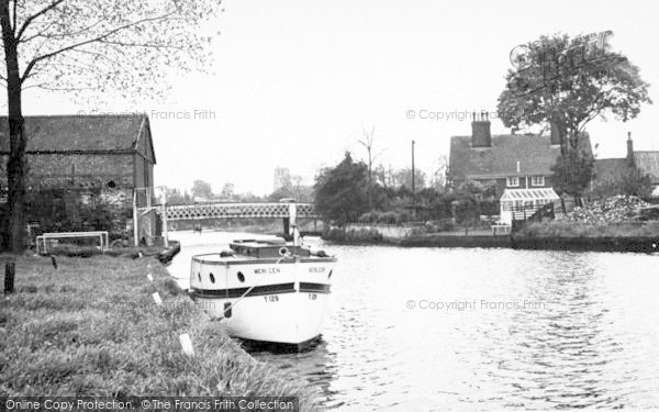 Photo of Beccles, The River c.1955