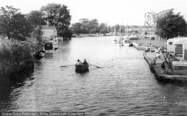Photo of Beccles, The River c.1965