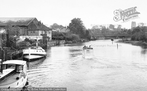 Photo of Beccles, The River From The Bridge c.1955