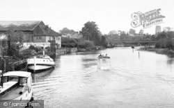 The River From The Bridge c.1955, Beccles