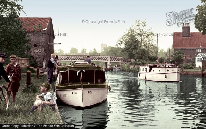 Photo of Beccles, The River Waveney c.1960