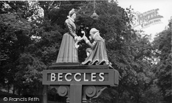 The Town Sign c.1960, Beccles